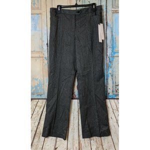 Calvn Klein Womens 10 Gray Modern Fit Tapered Leg